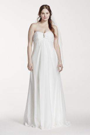 White Empire Wedding Dress